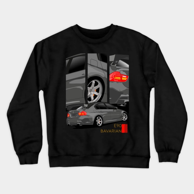 E90 Crewneck Sweatshirt by BlueRoller